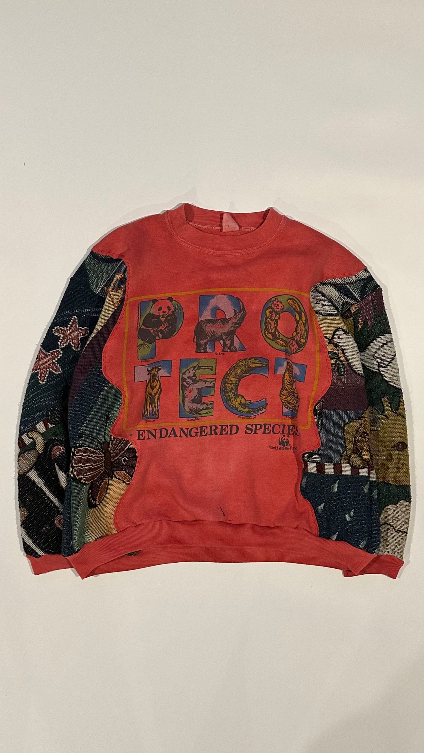 Protect Our Animals Sz M Dyed Red