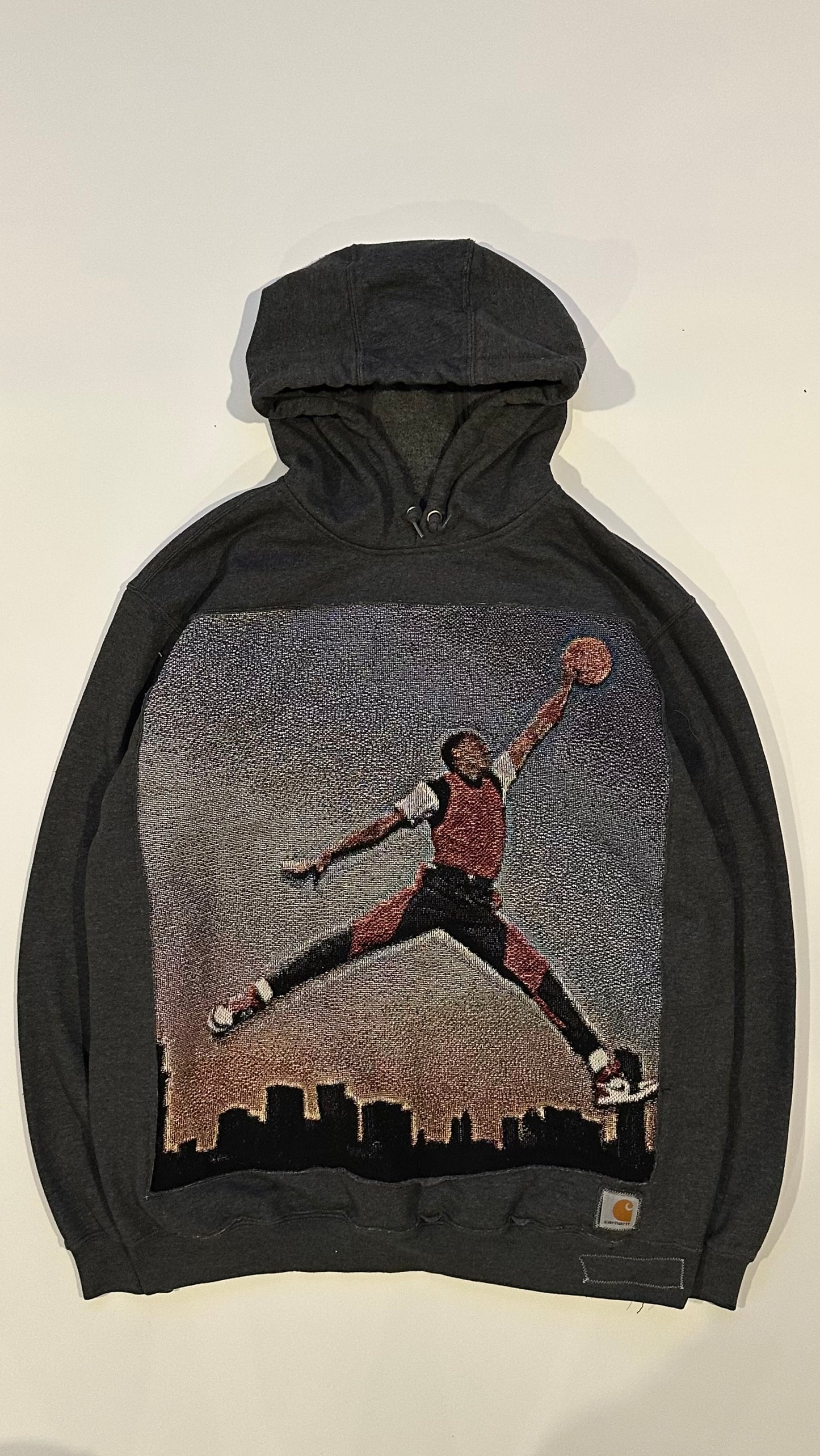 Airborne Sz L Carhartt Charcoal Grey